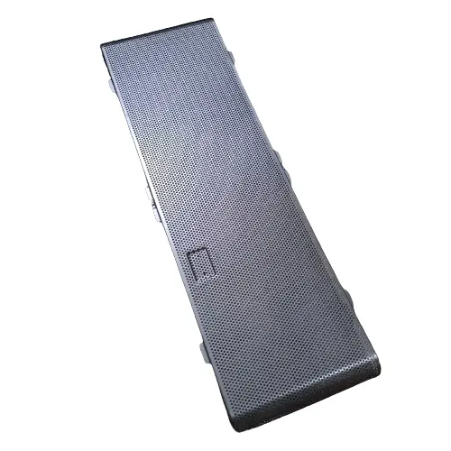 Custom speaker grille with a vibrant, custom paint finish.