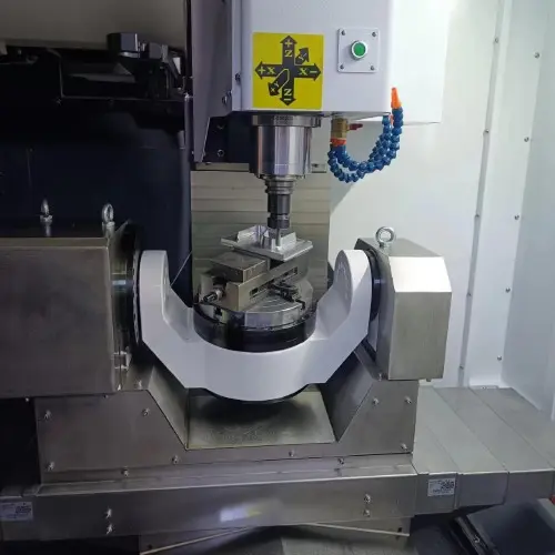 Maximize your machining capabilities with our 5-axis CNC machine. This advanced equipment provides precise and versatile machining for complex components, enhancing efficiency and quality in various industries.